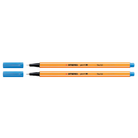 Fineliner STABILO point 88/22 fijn Pruisisch blauw