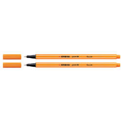 Fineliner STABILO point 88/89 Fin ocre foncé