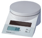 Pèse-lettres Maultronic Solar jusqu'à 2000g blanc