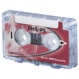 Cassette dictaphone Philips LFH0005 2x15min avec clip