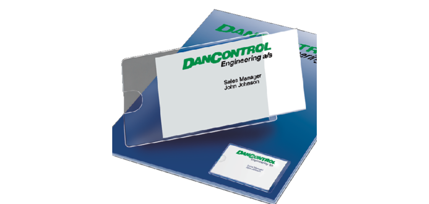 Porte-étiquettes 3L 10335 55x102mm PP adhésive - pack de 6