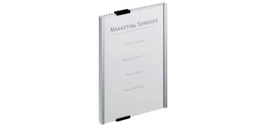 Türschild Durable 149x210mm