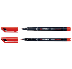 Feutre rétroprojecteur STABILO OHpen permanent 841/40 ogive Super Fin rouge