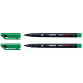 Viltstift STABILO OHpen 843/36 permanent rond medium groen