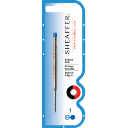 Recharge stylo bille Sheaffer 0,7mm bleu