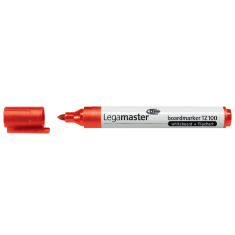 Marqueur tableau blanc Legamaster TZ100 ogive 1,5-3mm rouge