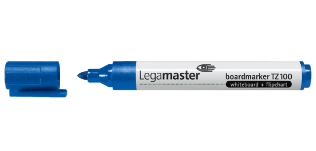 Marqueur tableau blanc Legamaster TZ100 ogive 1,5-3mm bleu