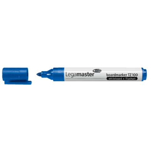 Marqueur tableau blanc Legamaster TZ100 ogive 1,5-3mm bleu