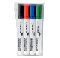 Whiteboardmarker Legamaster TZ 100 rond 1.5-3mm assorti pak à 4 stuks
