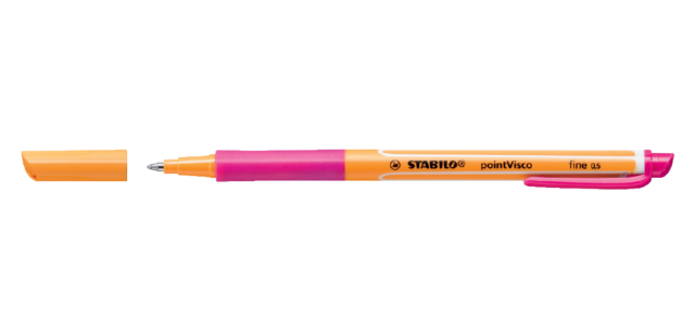 STABILO PointVisco 1099/56 Fine Pink Roller Pen