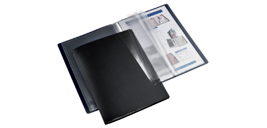 Präsentationsalbum HF2 Flexibel A4 30 Hüllen Schwarz