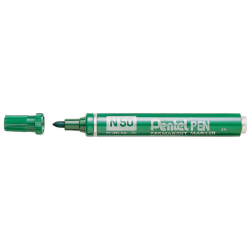 Marqueur Pentel N50 ogive 1,5-3mm vert