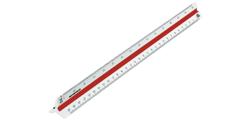 Echelle de réduction Rumold 150/30 2 1:20/25/33.33/50/75/100