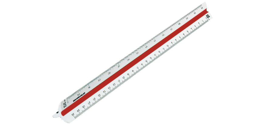 Echelle de réduction Rumold 150/30 2 1:20/25/33.33/50/75/100