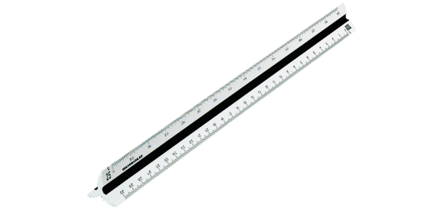 Echelle de réduction Rumold 150/30 6 1:500/1000/1250/1500