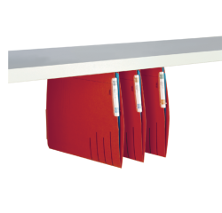 Dossier suspendu Djois Secolor latéral recyclé pour étagère rouge