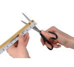 Tabstroken Durable zelfklevend glashelder 50x200mm