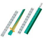 Tabstroken Durable zelfklevend glashelder 50x200mm
