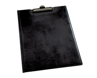 Klembordmap Durable 2355 A4 met kopklem en insteek zwart