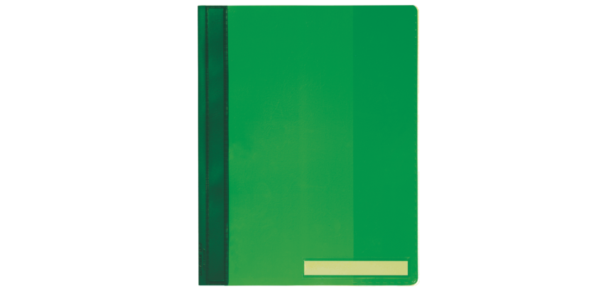 Durable Lamellated Folder A4 PVC Extra Large Green