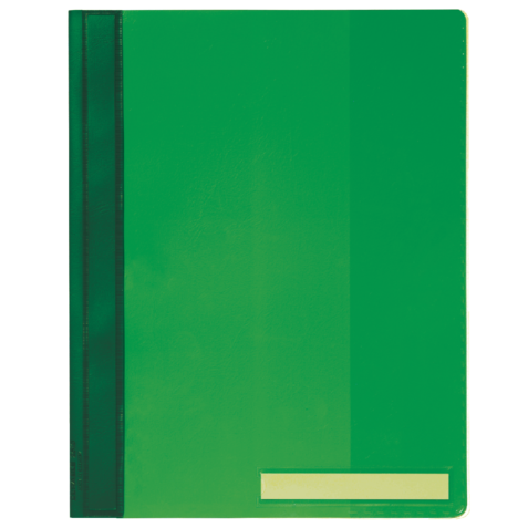 Chemise à lamelle Durable A4 PVC extra large vert