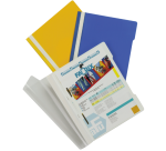 Chemise à lamelle Durable A4 PVC blanc