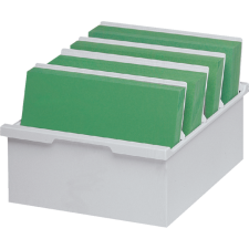 Card index tray for 1000 cards A4 - Light grey