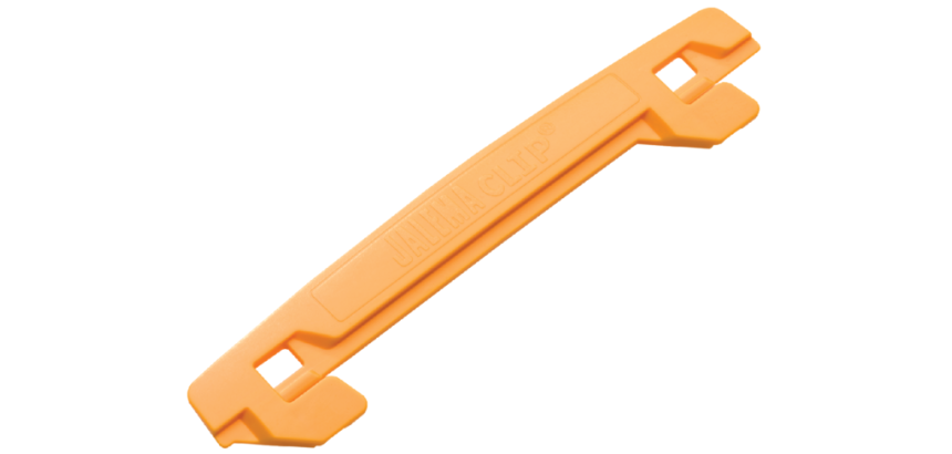 Mécanisme de reliure Djois JalemaClip compresseur jaune 100 pièces