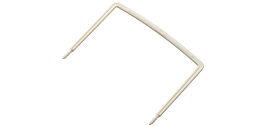 Djois JalemaClip Binding Mechanism Extension White 100 Pieces