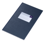 Registre in-folio large Atlanta ligné 100 pages bleu (néerlandais)