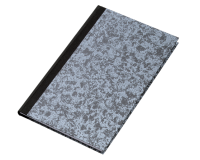 Registre in-quarto large Atlanta 192 pages gris excellent (néerlandais)