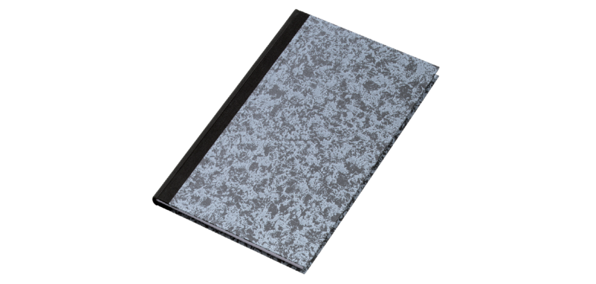 Large quarto register Atlanta 192 pages gray excellent (Dutch)