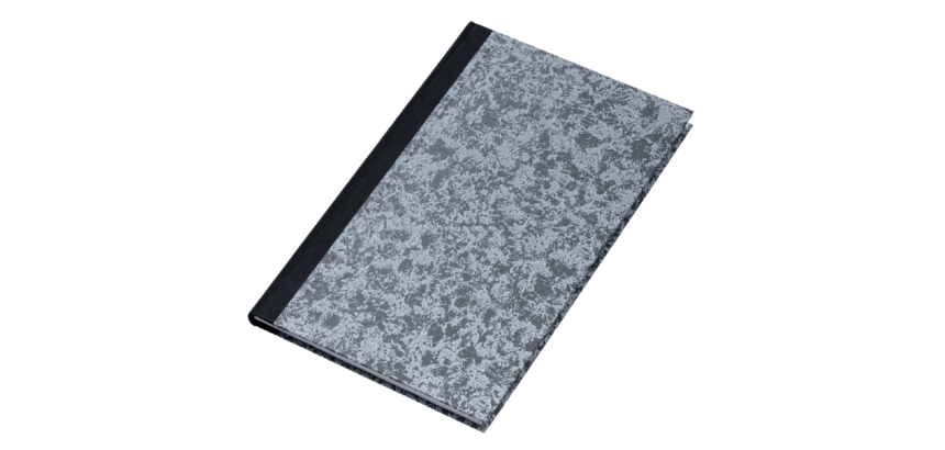 Large in-quarto register Atlanta 288 pages gray excellent (Dutch)