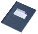 Carnet de notes Djois Atlanta collé 210x165mm 128 pages ligné bleu