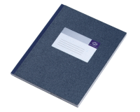 Carnet de notes Djois Atlanta collé 210x165mm 144 pages ligné bleu