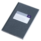 Carnet de notes Djois Atlanta 165x105mm 128 pages ligné gris