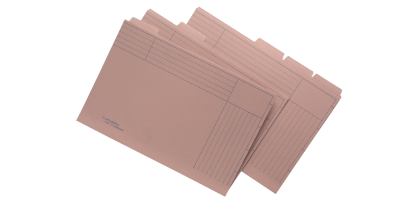 Binnenmap Djois met tabs folio beige