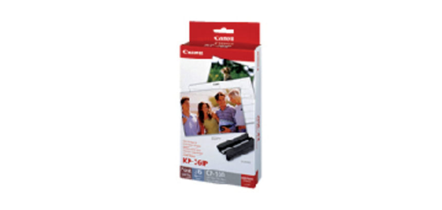 Canon Jeu d'encre couleur et de papier au format 100 x 148 mm KP-36IP, 36 feuilles