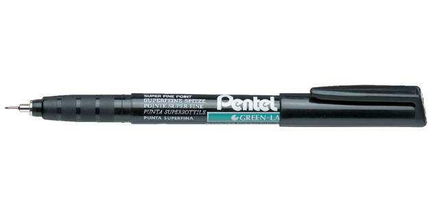 Pentel Fineliner NMF50 Black Fin