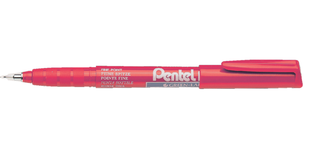 Pentel NMF50 Fineliner Red Fine