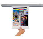 Rail mural Djois Jalema Grip 600mm gris 1 pièce