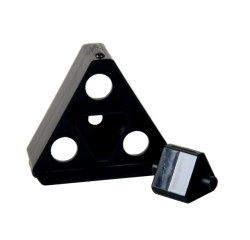 Plakbandhouderkern KW-trio voor 33m en 66m zwart