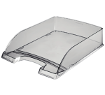 Corbeille à courrier Leitz Plus A4 transparent fumé