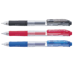 Stylo Encre Gel Pentel K157 Medium bleu