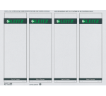 Rückenschilder Leitz Groß/kurz 62x192mm klebend weiß 100 Stück