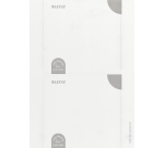 Etiquette dorsale Leitz Large 56x190mm à insérer blanc 100 pièces