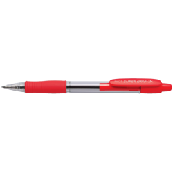 Stylo Bille PILOT Super Grip Medium rouge