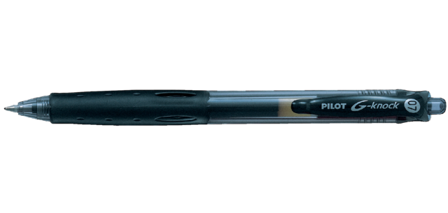 PILOT Begreen G-Knock Gel Pen Medium Black