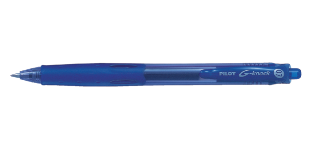 PILOT Gel Pen Begreen G-Knock Medium Blue