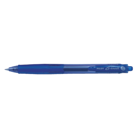 Stylo Gel PILOT  Begreen G-Knock Medium bleu